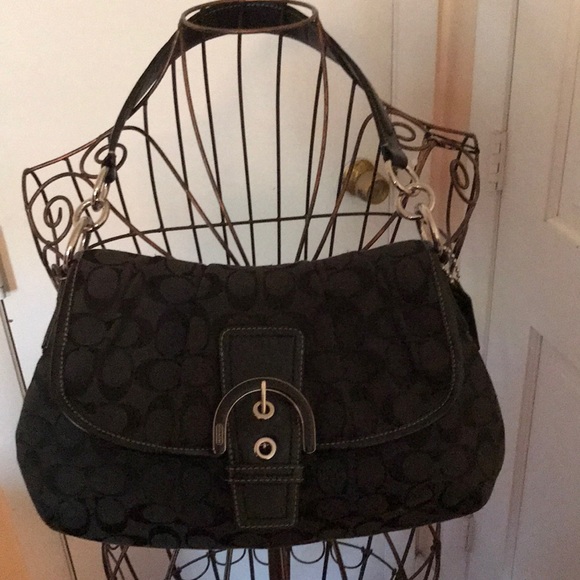Coach Handbags - Coach black purse authentic excellent condition